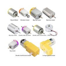 All in One Motor Kit - 11 different motor set 3-9v DC motor