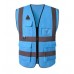 Anti-Static Reflective Clothing Electric Safety Multi-Pocket Reflective Vest Anti-Static Reflective Vest for Mine Oil Field Gas Station thumbnail image 2