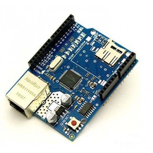 W5100 Ethernet Shield Network Expansion Board Arduino W5100 Ethernet Shield Module With SD TF Card Holder For Arduino UNO R3 - product image