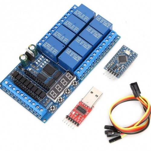 Arduino Pro Mini PLC Relay Board - product image