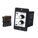 ATDV-Y/N (Time 60S & 60M) Twin timer relay timer relay adjustable AC 220V with Socket Base