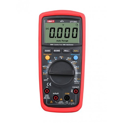 Auto Range True RMS Digital Multimeter UNT-UT139C - product image