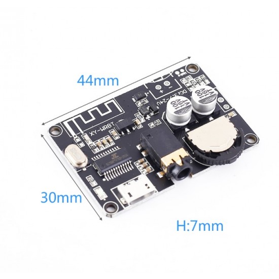 BLUETOOTH AUDIO RECEIVER BOARD BLUETOOTH 5.0 MP3 LOSSLESS DECODER BOARD WIRELESS STEREO MUSIC MODULE XY-WRBT