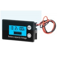 Capacity Monitor Indicator Lithium lead-acid Voltmeter Voltage Gauge