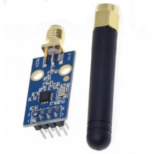 CC1101 500kbps Wireless Transceiver Module RF 433mhz SPI Interface SMA Antenna - product image