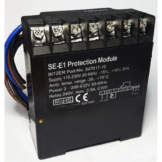 Bitzer Compressor Protector SE-E1 347017-10 Motor Protection Module