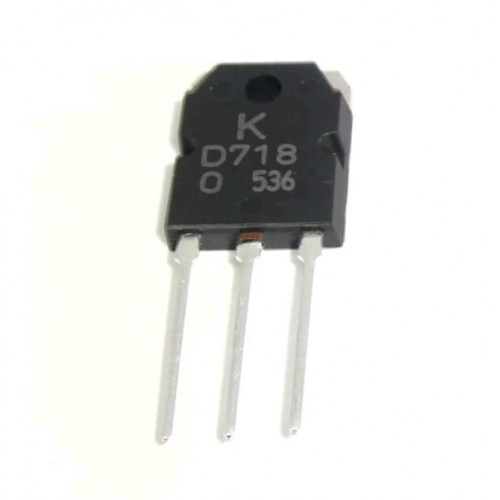D718 NPN Power Amplifier Transistor - product image