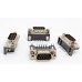 DB9 Pin Male Serial Connector PCB Mount thumbnail image 1