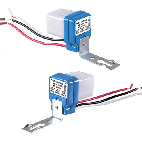 Auto On Off Photocell Street Light Switch DC 12V 24V AC 110V 220V Photo Control - product image