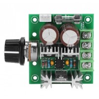 PWM 12-40V DC Motor Speed ​​Controller Regulator DC 12V-40V 10A PWM DC Motor Adjustable Speed ​​Control CVT Switches Craft Electronic PCB Board Module
