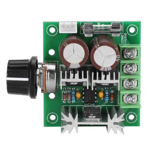 PWM 12-40V DC Motor Speed ​​Controller Regulator DC 12V-40V 10A PWM DC Motor Adjustable Speed ​​Control CVT Switches Craft Electronic PCB Board Module - product image