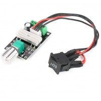 DC Motor Speed Controller PWM 6V 12V 24V 3A Forward Reverse Switch