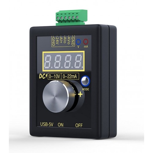 High-Precision Digital 4-20mA 0-10V Voltage Signal Generator 0-20mA Current Transmitter Loop Simulator - product image