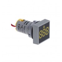Digital Ammeter 22MM 0-100A Current Meter Indicator Led Lamp Square Signal Light