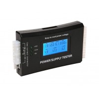 Digital LCD Power Supply Tester for PC ATX/BTX/ITX 4Pin SATA HDD