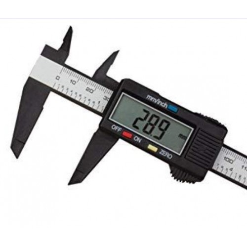 Digital Slide Calipers 150 mm 6 Inch (Carbon Fiber) - product image
