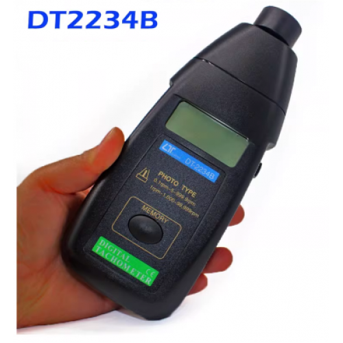 Digital Tachometer DT 2234B Non Contact RPM Meter - product image