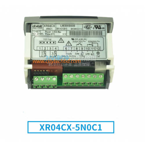New Dixell Temperature Controller Defrost Double Output Thermostat XR04CX-5N0C1 220V - product image