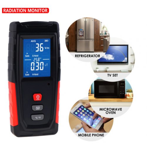 Electromagnetic Radiation Tester Wintact WT3121 EMF Meter High-Frequency Electric field, household appliances mobile phone computer - product image