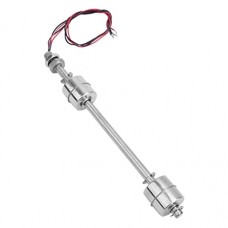 Float Switch,DC 0~110V Stainless Steel Double Ball Float Switch Water Level Controller Sensor Switch for Water Tank,Pool,Sink,Fish Tank (200mm)