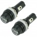  Panel Mount 6x30mm GLASS FUSE Holder Case 10A AC 220V 6x30mm Panel Mount Screw Cap Tube Glass Fuse Holder Socket Chassis 2 Pin Leads thumbnail image 1