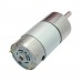 37GB 400RPM Gear Motor Metal 12V Gear Box Motor DC 12V 400RPM Low Speed Large Torque 12V Gear Motor 12V 400RPM Reduction Electric Gear Motor Tools Sets For Robot Car DIY thumbnail image 2