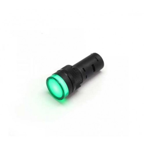 Indicator Pilot Lamp 16mm Round Head Green_DC 24V - product image