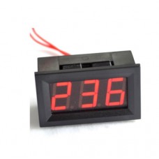YB27A LED AC 60-500V 0.56″ Inch Digital Display Voltmeter Panel Mount Home Use Voltage Display 2 Wire Digital AC Voltmeter Voltage Meter RED Display 500V Digital Voltage Meter Testers