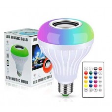 LED Music Bulb Bluetooth4.0 Light Speaker- Multi-color changing E27 12W LED light bulb with Remote Control for Home/Stage
