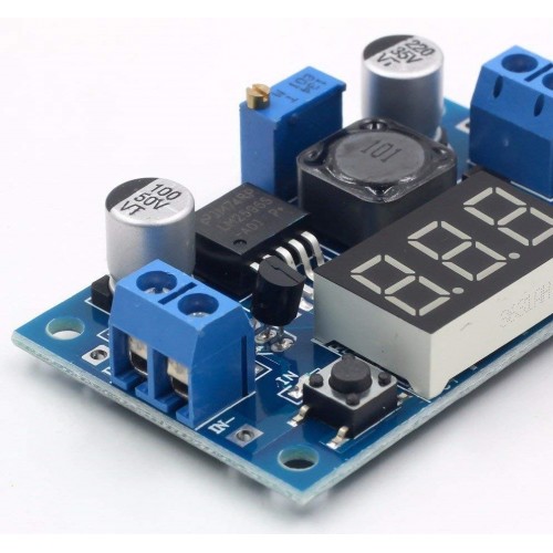 LM2596 DC DC Step Down Buck Converter with Display - product image