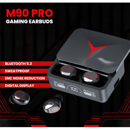 M90 TWS PRO Wireless Bluetooth Headset – Premium Sound &amp; Comfort - product image