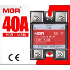 MGR-1 A4840 Single-Phase Solid State Relay 40A AC-AC SSR-40AA