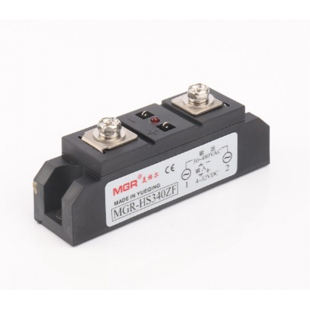 MGR-HS340ZF 40A Industrial Grade AC Solid State Relay 30-480VAC Small ...