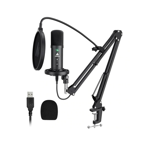 MAONO AU-PM401 Zero Latency USB Microphone Set - product image