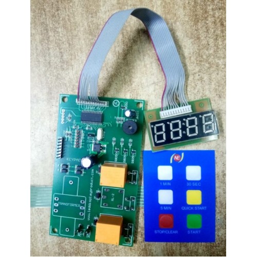 Microwave Oven Touch Switch Controller Mainboard – Digital Countdown Timer - product image