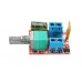 Mini DC Motor PWM Speed Controller 5V-30V Speed Control Switch LED Dimmer thumbnail image 1