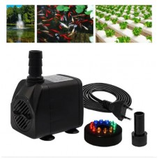 Mini Submersible Fountain Pump 10W 600L/H Garden Pond Aquarium Water Pump