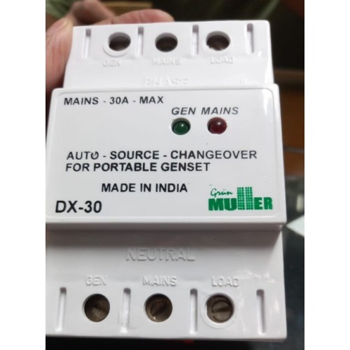 Automatic Changeover Switch DX-30 30A for Generator- Muller Brand - product image