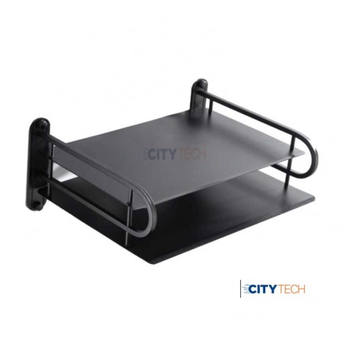 Multi-Layer Stainless Wall Mounted Router Stand - product image