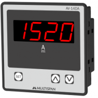 Multispan AV14DA DC Ampere Meter