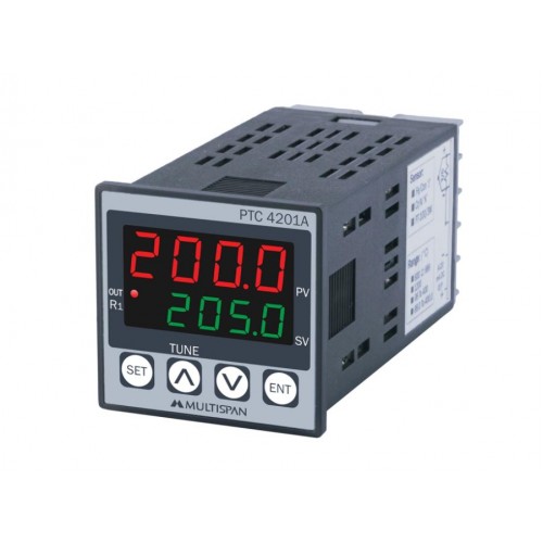 Multispan Double Display Programmable Temperature Controller PTC-4201A - product image
