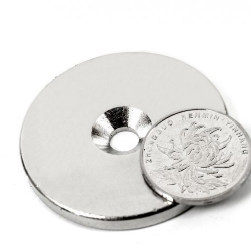 Neodymium Countersunk Ring Magnet 48X4.5 - product image