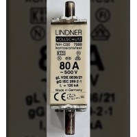 NH-C00 (7999) LINDNER 80A 500V GL/GG FUSE