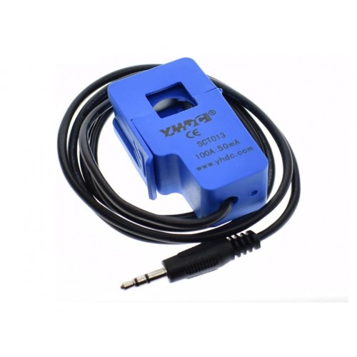 Non-invasive AC Current Sensor Split Core Current Transformer SCT-013-000 100A - product image
