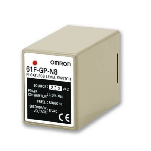 omron 61F-GP-N8 Floatless Level Switch 61FGPN8 AC220V - product image