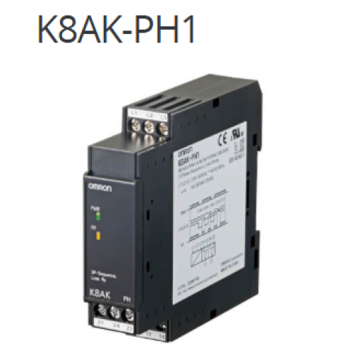 OMRON K8AK-PH1 3 Phase Voltage Monitoring Relay - product image