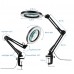 Portable High-Definition White Wave Desktop Nail Art Tattoo Reading Maintenance Electronic Welding Identification Special Magnifying Glass Table Lamp thumbnail image 1