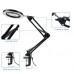 Portable High-Definition White Wave Desktop Nail Art Tattoo Reading Maintenance Electronic Welding Identification Special Magnifying Glass Table Lamp thumbnail image 5