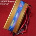 Solar Home Power Inverter 2000W Peak 12V DC To 220V AC Output Pure Sine Wave Converter AC Transmitter Charger Power Supply On-Board Charger Switch thumbnail image 1