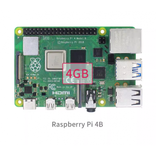 Raspberry Pi 4 Model B with 4GB RAM - product image